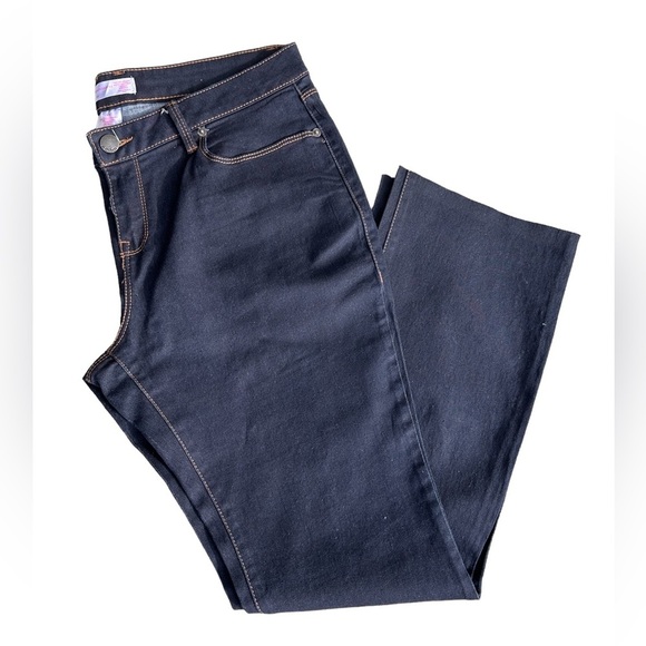 🍁 BUNDLE ONLY - 5/$15 No Boundaries Stretch Bootcut Jeans, Blue, Size 17 - NWOT - Picture 1 of 4